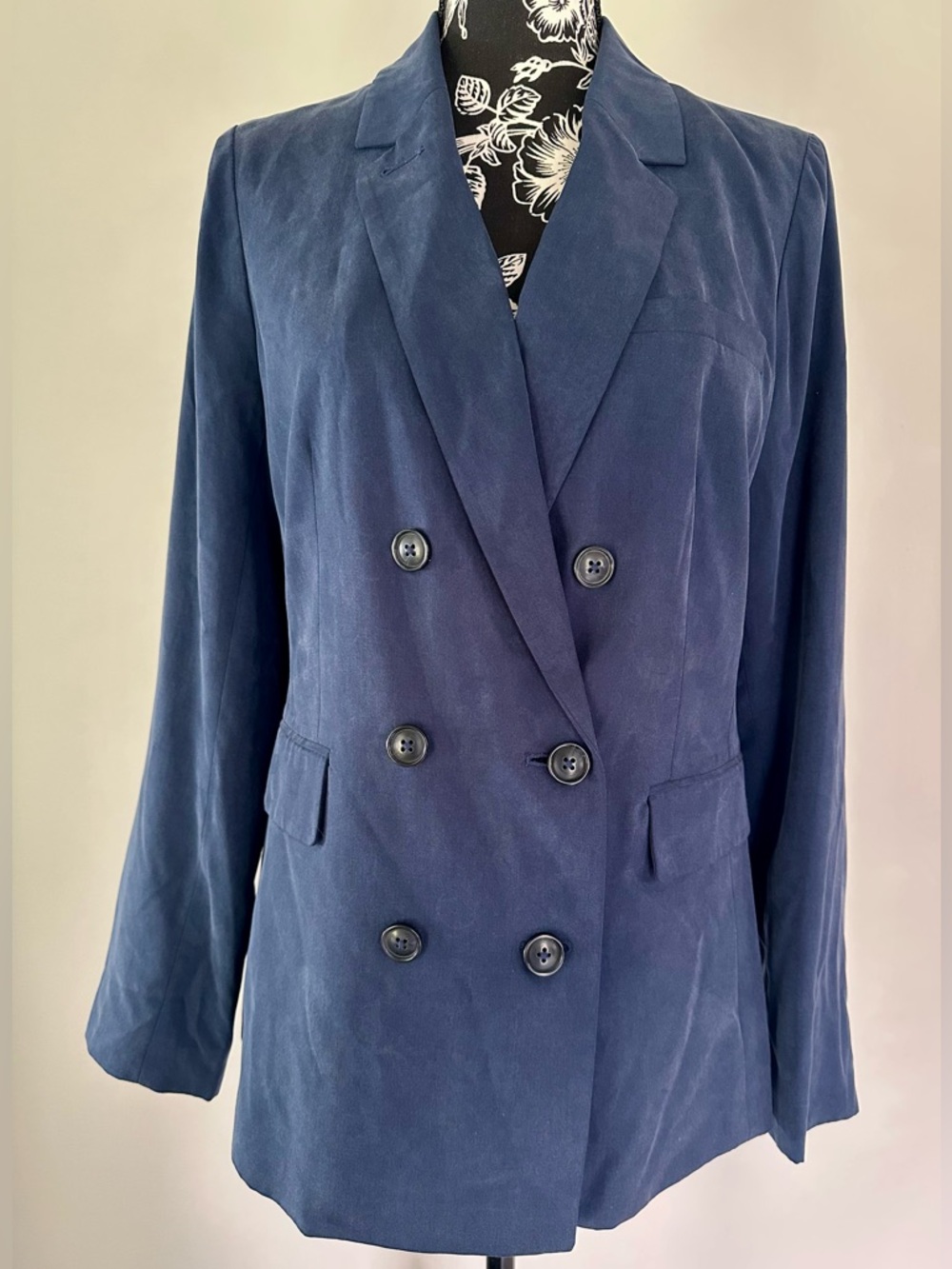 Navy Blue double breasted blazer